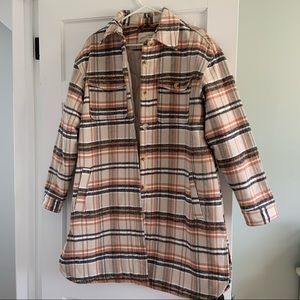 Plaid Shacket from Target